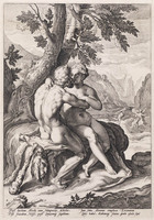 KG 02611
<br/>
Hercules en Deianeira
<br/>
<em>Matham, Jacob (1571-1631)</em>